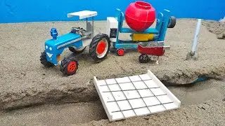 Mini Chaff Cutter Machine Project With Diesel Engine For Cow | Grass Cutter @sanocreator #tractor