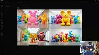How To - Jeff Koons - Midjourney