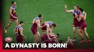 Lions amongst the all-time greats after going back-to-back 🏆 🏆 I 2025 AFL Grand Final I Fox Footy