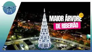 A Magia do Natal em Ribeirão Preto: A Maior Árvore da Cidade do Alto!