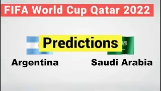 *Early*  World Cup 2022 Predictions - Mundial Qatar 2022 || Football Prediction - Prediccion Soccer