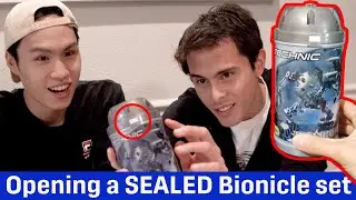Giving My Friend His FIRST BIONICLE (a SEALED Toa Onua)