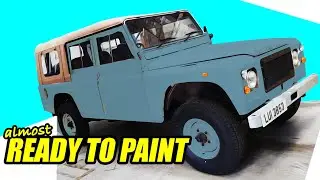 Is this the end? One last job before we prepare for paint.