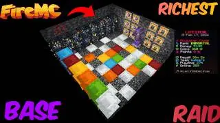 How I Raid Richest base 😱 In FireMC 