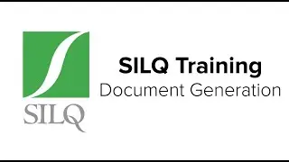 Document Generation - SILQ Online