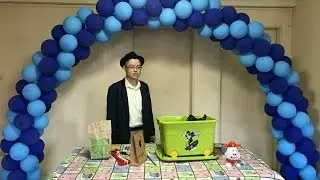 Spiral Balloon Arch Showcase