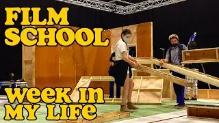 how to build a movie set // a film school vlog