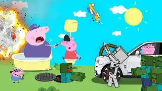 Peppa vs Minecraft - All Episodes