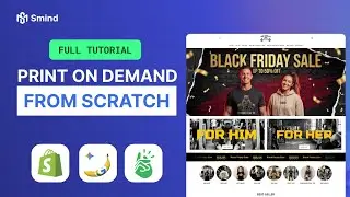 Best Shopify Print On Demand Tutorial 2026 (Printify + Dawn Theme)
