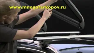 Багажник для лыж и сноубордов Thule SnowPro (обзор,установка)