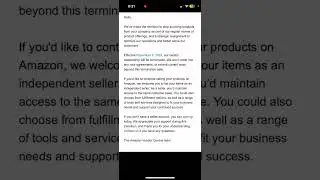 HUNDREDS of Amazon Vendor Central accounts terminated before holidays #amazonbusiness