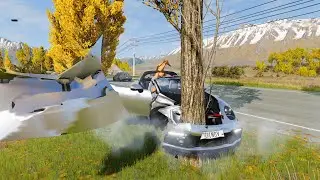 Loss of Control Сar Accidents #1 – BeamNG Drive