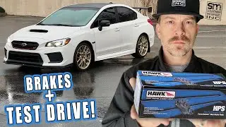 STI type RA, Brake pads and TEST DRIVE!! - Subaru insta360