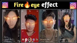 How To Add Flaming Fire Eyes Effect Capcut Tutorial #flamingo #fire #eyes #effects #capcut #