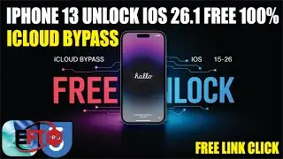 Unlock ANY iPhone 🔓Remove iCloud Activation Lock iOS 15‑18/26 (Computer Method)