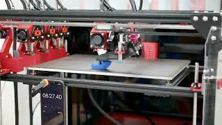 13min 18s 3D Benchy | QUAD-CORE-XY Proforge 4 Tool Changer 3D Printer