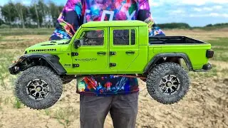High Detail RC CARS Body JEEP Gladiator from Killerbody: UnBoxing, Assembly and Test Drive