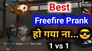 Best Freefire gaming prank video 1vs1 | Hindi Gaming