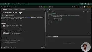 LeetCode 349 - Intersection of Two Arrays | Hash Set Solution in C++ | Easy DSA Interview Question
