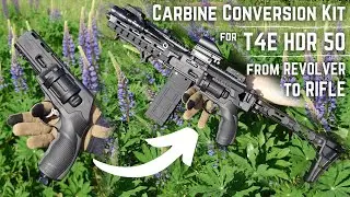 T4E Carbine Conversion Kit for HDR 50 / TR 50 [NEW 2024] #airgun