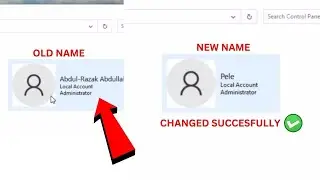 How to Change Your Account Name In Windows 10