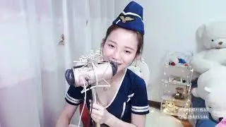 虎牙 斗鱼女主播 桃桃 ASMR 助眠 舔耳 办卡福利