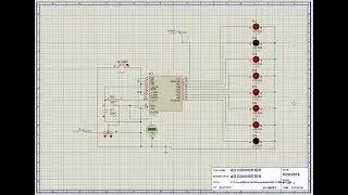 How to make Analog to Digital Converter (ADC) in proteus