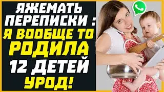 Яжемать переписки: Я ВООБЩЕ ТО РОДИЛА 12 ДЕТЕЙ УРОД!