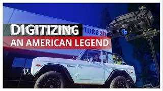 Digitizing An American Legend: 1976 Ford Bronco with Photogrammetry and 3D Scanning.