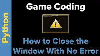 Python Game Coding: Close the Turtle Window With No Error