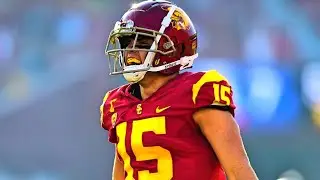 USC WR Drake London 2021 Highlights