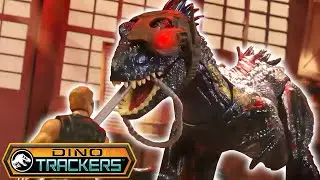 De Indoraptor lokt de Dino Trackers in de val!  | Jurassic World Dino Trackers | Mattel Actie!