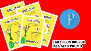 Tutorial PixelLab-Cara Membuat Brosur