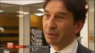 Réduction d'impôts, déclaration de Pascal Thévenot