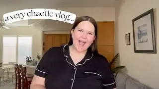 unpack with me & a rainy beach day (a very chaotic vlog)