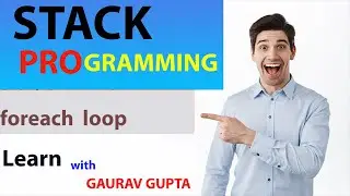 #8. Foreach loop || What is foreach loop in csharp