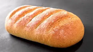 Easy Homemade Bread | Crispy Crust and Fluffy Crumb