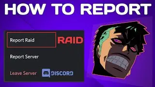 How To Report Raid On Discord | New Discord Report Raid Button