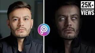 Devil eyes editing in PicsArt | Easy mobile photo editing tutorial in PicsArt