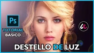 Como crear un efecto de destello de luz en Photoshop | Tutorial básico
