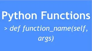 Python Tutorial - 23 : Python functions | How to create & call a function in Python?