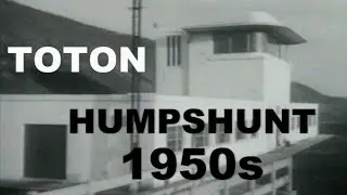 Toton Yard Hump-shunting 1950