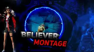 //Believer Montage //m24 montage //Army psycho //pubg mobile//vivo z1pro