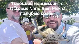 Турецкий мормышинг и мормоджиг с Octopus Nano Spin Msk и голубые крабы.