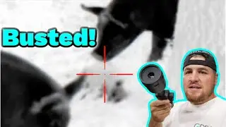 TRESPASSERS Caught At Night With My New Thermal Scope! ATN Thor 4