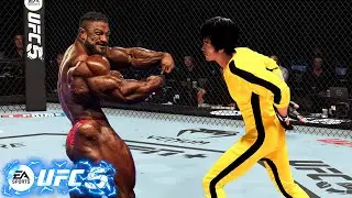 UFC5 Bruce Lee vs Roelly Winklaar EA Sports UFC 5 PS5