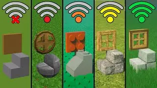 all trapdoor with different Wi-Fi in Minecraft