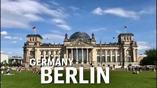 Berlin, the striking silhouette of Germany's capital city.