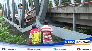 Kerusakan Semakin Parah, Penurunan Jembatan Hingga 1,5 Meter