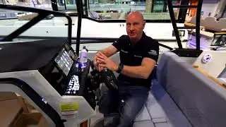 ANOTHER EXCLUSIVE idealboat.com  walk-through Saxdor Yachts 270 GTO with ALL NEW seating option